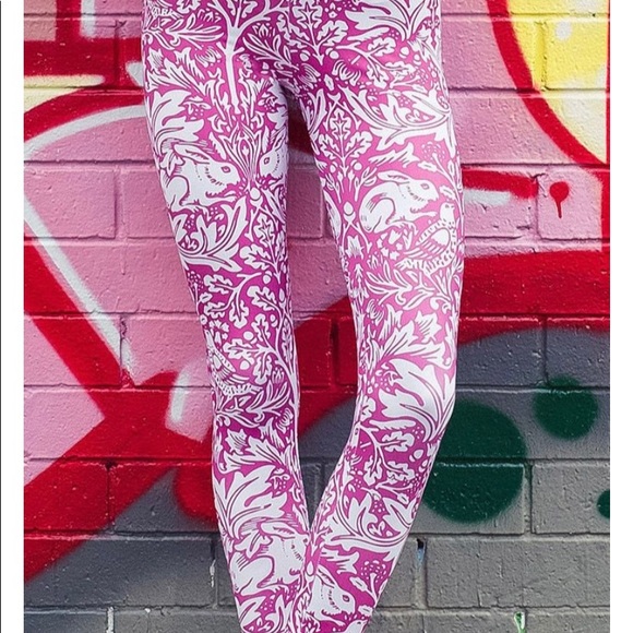 BM Brer Rabbit pink HWMF leggings - Picture 2 of 3